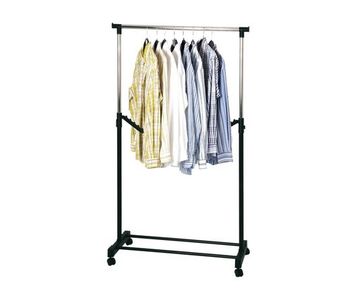 Rollgarderobe "Harrow" - Chrom/Schwarz - 2