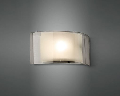 Wandlampe "Alide" aus geblasenem Glas - Weiß - 1