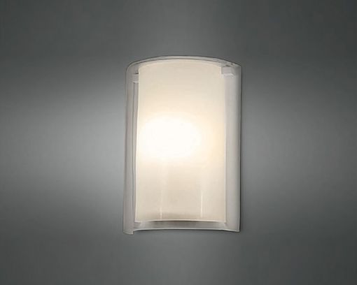 Wandlampe "Maribel" aus geblasenem Glas - Weiß - 1