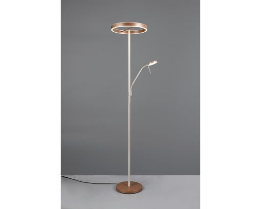 Interliving Stehleuchte 9352, dimmbar, mit Lesearm - Warm grey/coffee - 2