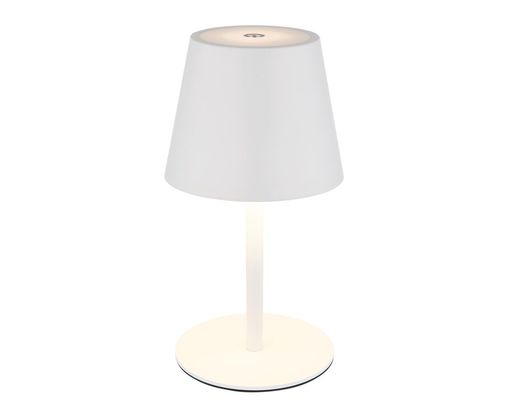 LED-Tischleuchte "Vannie" mit Funktionen, weiß - Weiß - 4