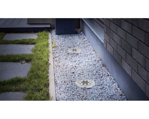 LED-Solarleuchte - Schwarz - 2