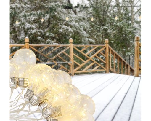 LED-Solarleuchte - Durchsichtig - 2