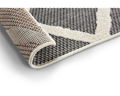 Outdoor-Teppich "Serina", ca. 160x230 cm, grau - Grau/Weiß - 2