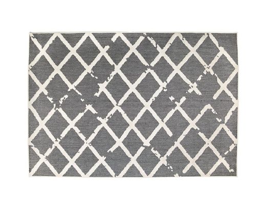 Outdoor-Teppich "Serina", ca. 160x230 cm, grau - Grau/Weiß - 4