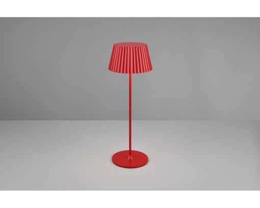 LED-Tischleuchte "Suarez", rot, inkl. Ladestation - Rot - 1