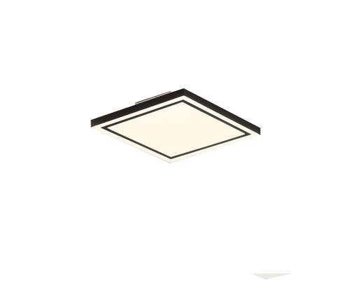 LED-Deckenleuchte "Tuya", ca. 30x30 cm - Schwarz - 1