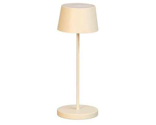 LED-Tischleuchte / Akkuleuchte "Asena", beige, dimmbar - Beige - 1