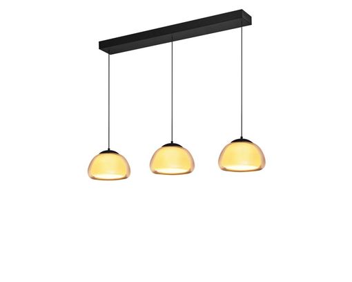 LED-Pendelleuchte "Luxxo", 3-flammig - Schwarz - 1