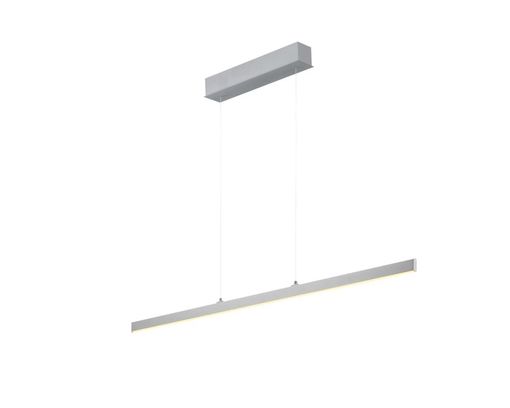 LED-Pendelleuchte "Karo" mit Up- and Down-Beleuchtung - Silber - 2