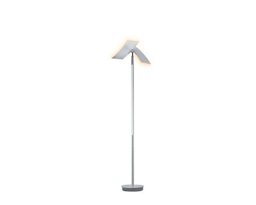 LED-Stehleuchte "Twice", getrennt schaltbar - Silber - 1
