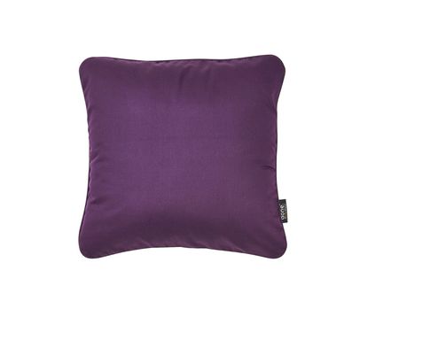 Kissenhülle unifarben, lila, ca. 45x45 cm - Purple - 1