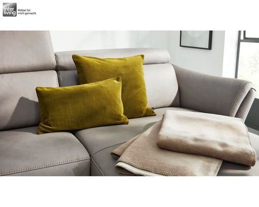 Interliving 9105 Kissenhülle in Dunkelgrün, ca. 30x50 cm - Olive - 1