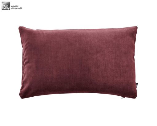 Interliving 9105 Kissenhülle in Dunkelrot, ca. 40x60 cm - Plum - 1