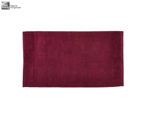 Interliving Handtuch Dunkelrot, ca. 60x110 cm - Berry - 1