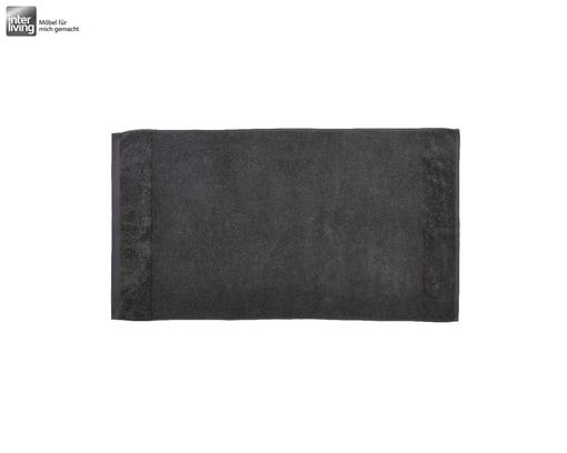 Interliving Handtuch Anthrazit, ca. 60x110 cm - Anthrazit - 1