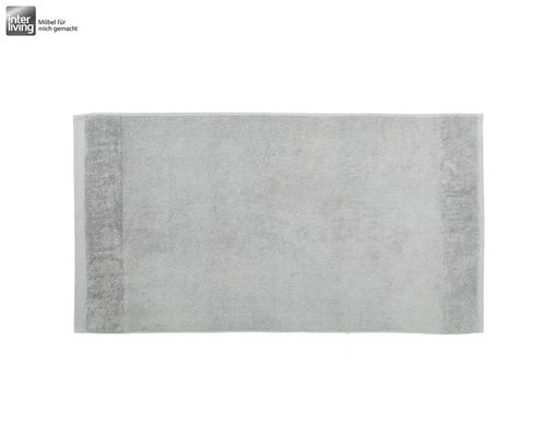 Interliving Duschtuch Silber, ca. 100x150 cm - Silber - 1