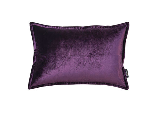 Kissenhülle Samt Glanz, lila, ca. 40x60 cm - Purple - 1