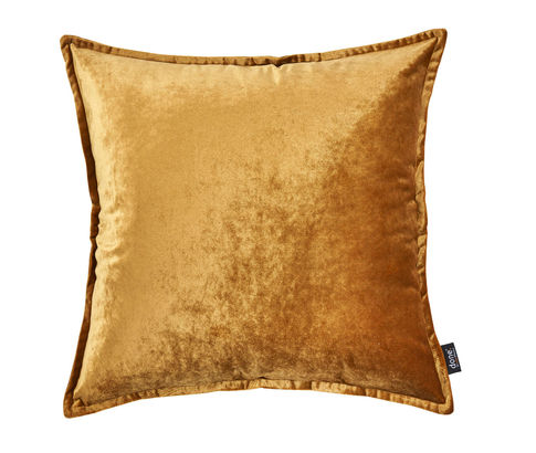 Kissenhülle Samt Glanz, gold, ca. 65x65 cm - Gold - 1