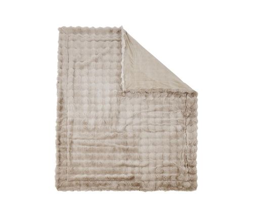 Decke "Baloon", ca. 150x200 cm, taupe - Taupe - 1