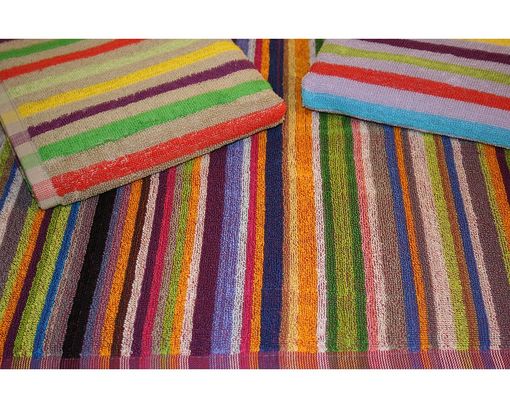 Handtuch bunt 50 x 90 cm - bunt - 1