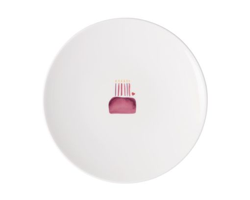 Villeroy & Boch Frühstücksteller "With Love" - Weiß - 1