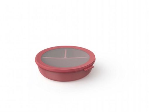 Mepal Bento-Bowl mit drei Fächern, pink - Mauve - 1