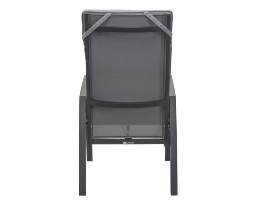 Positionsstuhl / Gartenstuhl "Sondrino" inkl. Sitzkissen - Anthrazit - 3