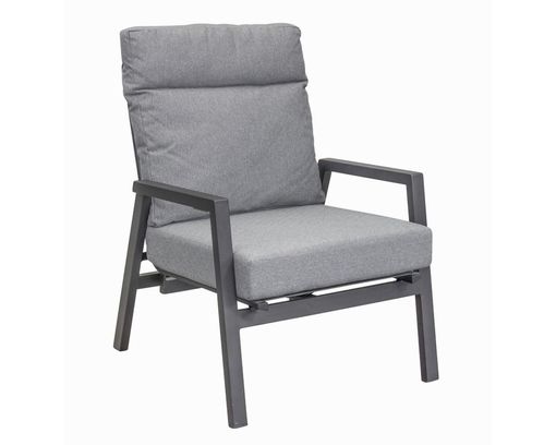 Living-Sessel "Sondrino" inkl. Kissen - Anthrazit - 2