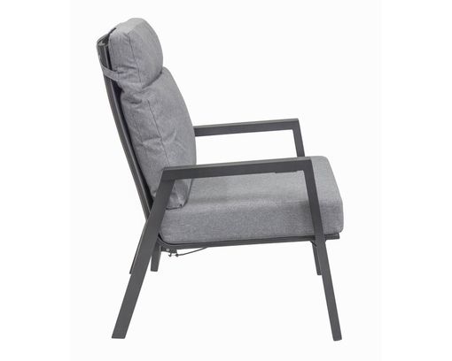 Living-Sessel "Sondrino" inkl. Kissen - Anthrazit - 3