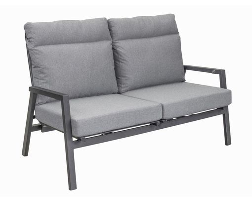 Living-Sofa "Sondrino" - Anthrazit/Grau - 3