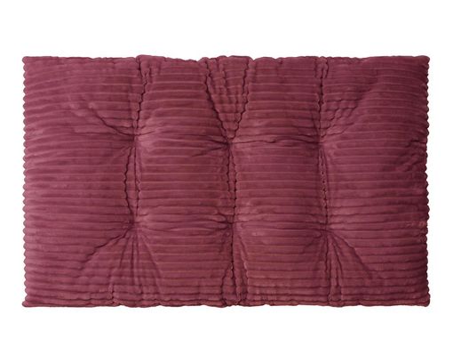 XXL-Kissen Breitcord, ca. 70x120 cm - Rot/Blau/Dunkelrot - 1