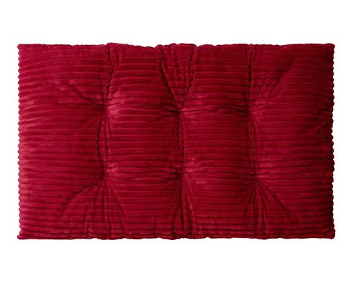 XXL-Kissen Breitcord, ca. 70x120 cm - Rot/Blau/Dunkelrot - 3
