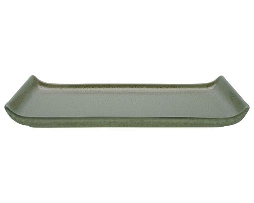 Servierplatte "Sierra Nevada", grün, Steinzeug, ca. 33 cm - Prado - 1