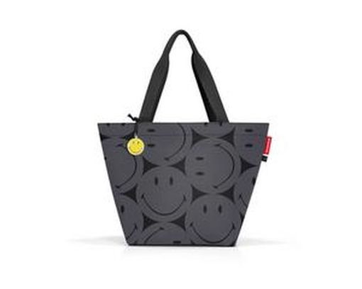 Reisenthel Shopper M Smiley® grey - Dunkelgrau - 1