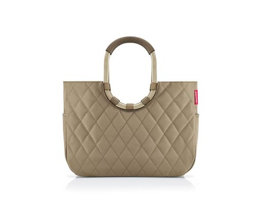 Reisenthel Loopshopper L Frame Rhombus - Olive - 1