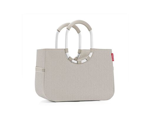 Reisenthel Loopshopper L Frame Rhombus, Herringbone Sand - Sand - 1