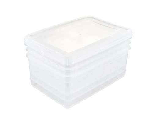 Clearbox "Bea", 3er-Set, 11 L - Durchsichtig - 1