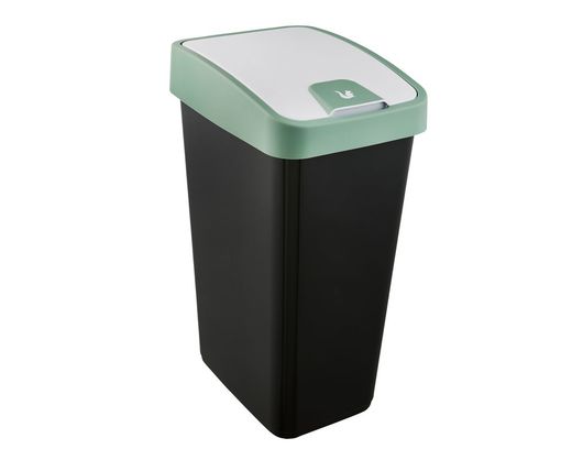 Abfallbehälter "Magna", 45 Liter, grün - Nordic - 1