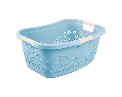 Wäschekorb "Lasse", ca. 50 Liter, blau - Nordic blue - 1