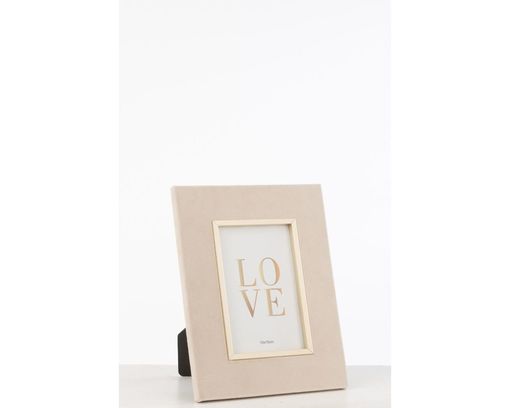 Fotorahmen "Dita", ca. 18x23 cm - Beige - 1