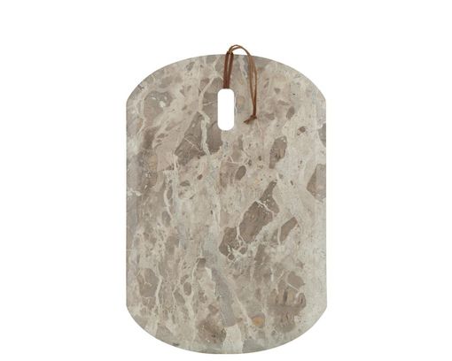 Brett aus Marmor, ca. 45x30 cm - Beige - 1