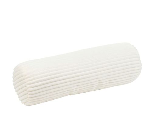 Kissenrolle, Cord, ca. 70x22 cm, weiß - Weiß - 2