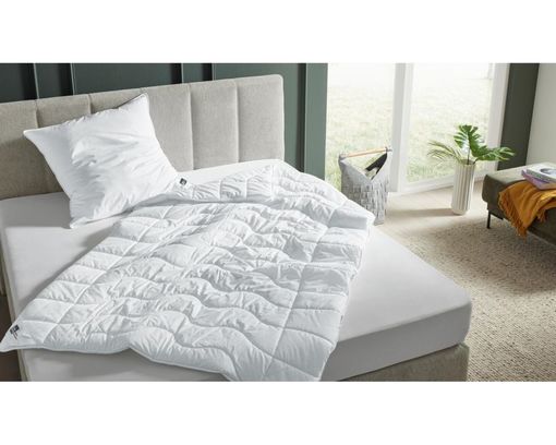 Interliving Betten-Set 9210, Decke und Kissen - Weiß - 1