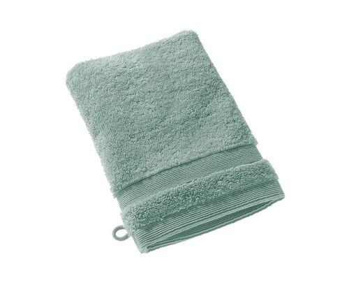 Schöner Wohnen Waschhandschuh "Cuddly", grün - Salbei - 1