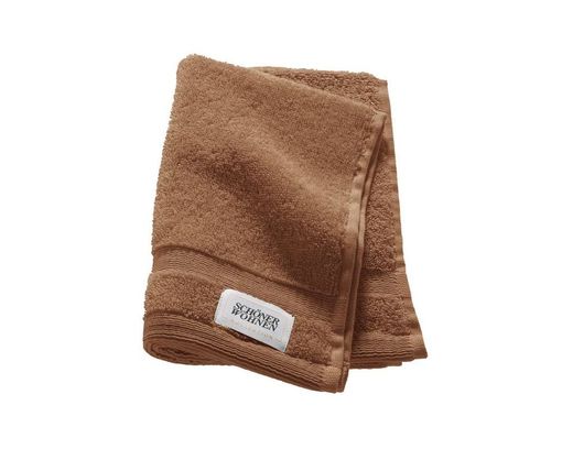 Schöner Wohnen Gästehandtuch "Cuddly", braun - Zimt - 1