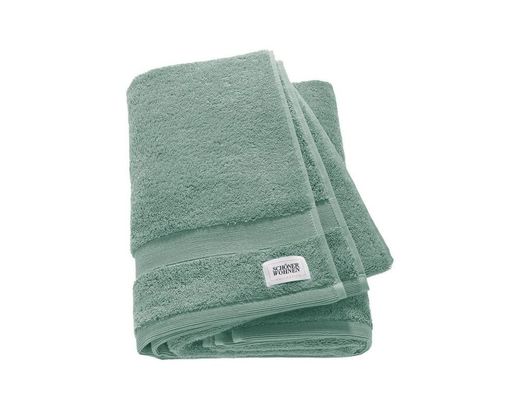 Schöner Wohnen Duschtuch "Cuddly", grün - Salbei - 1