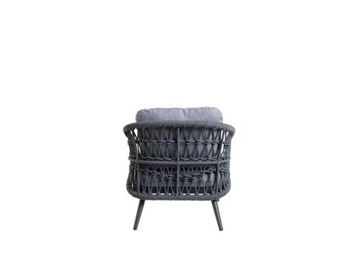 Interliving Lounge-Set 7013 mit Kissen aus Teddystoff - Anthrazit/Hellgrau - 8