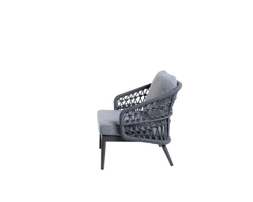 Interliving Lounge-Set 7013 mit Kissen aus Teddystoff - Anthrazit/Hellgrau - 11