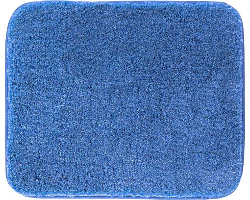 Badematte - Serie "Melange",  jeansblau  , ca. 50x60 cm - jeansblau - 1